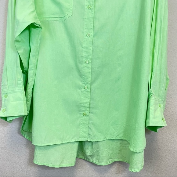 Signature8 Lime Oversized Poplin Button Down Shirt
Size Large - Picture 6 of 11